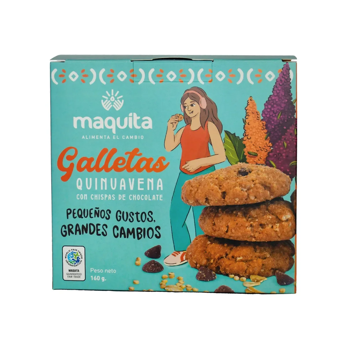 Galletas Quinuavena MAQUITA 160G - Galletas y Granola | Andes