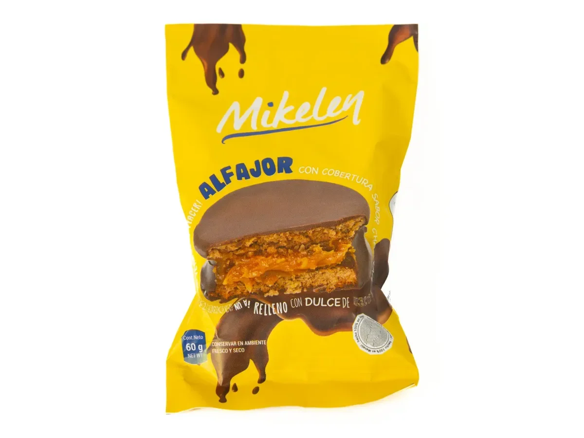 Alfajor con Cobertura Sabor a Chocolate MIKELEY 60G - Snacks | Andes