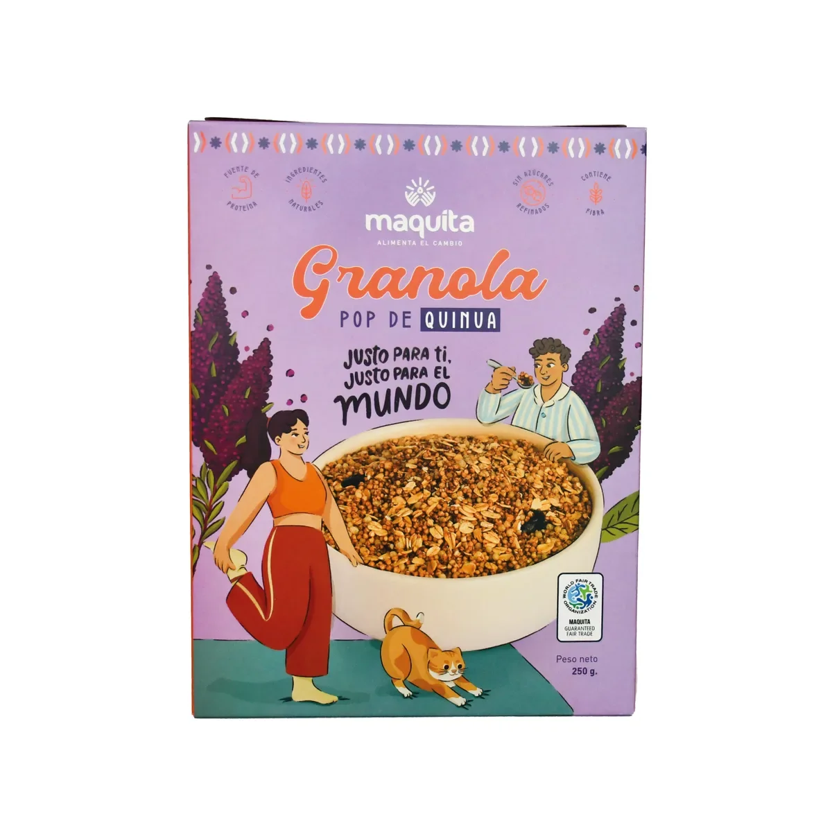 Granola Pop de Quinua MAQUITA 250G - Galletas y Granola | Andes