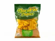 Chifles de Platano Verde Largo NUESTROS CHIFLES 250G